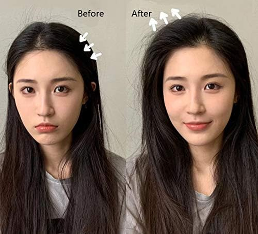 10 Pcs Thin Style Volume Hair Base Insert Bump It up Hair Pads Hair Styling Clip Hair Bun Maker Accessories(Black) image number 3