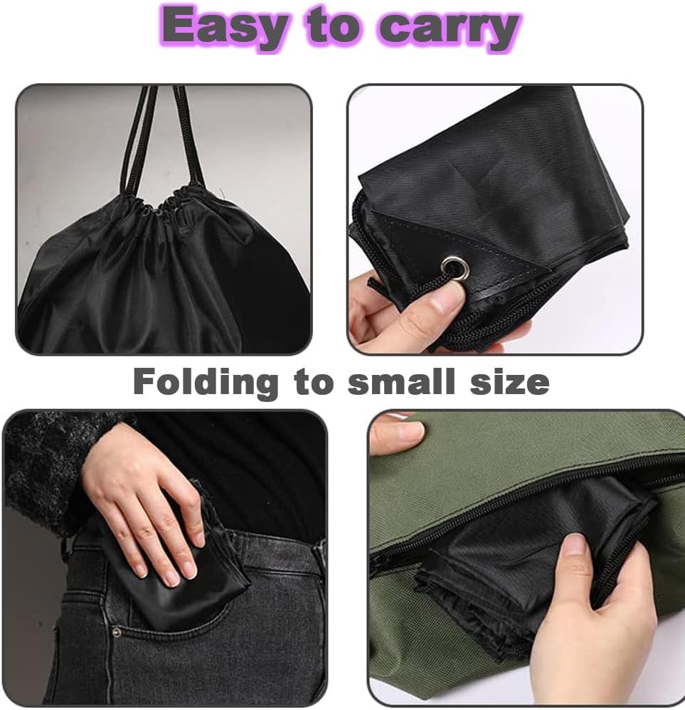 Drawstring Backpack Bags Waterproof Sports Backpack Multi Functional Drawstring Bag Drawstring Shopping Bag - Green image number 1