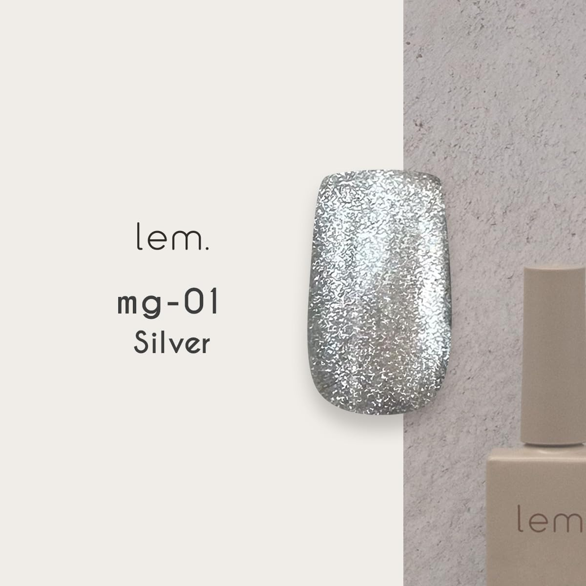 Lem. Lm-Mg01 Mug Gel Silver