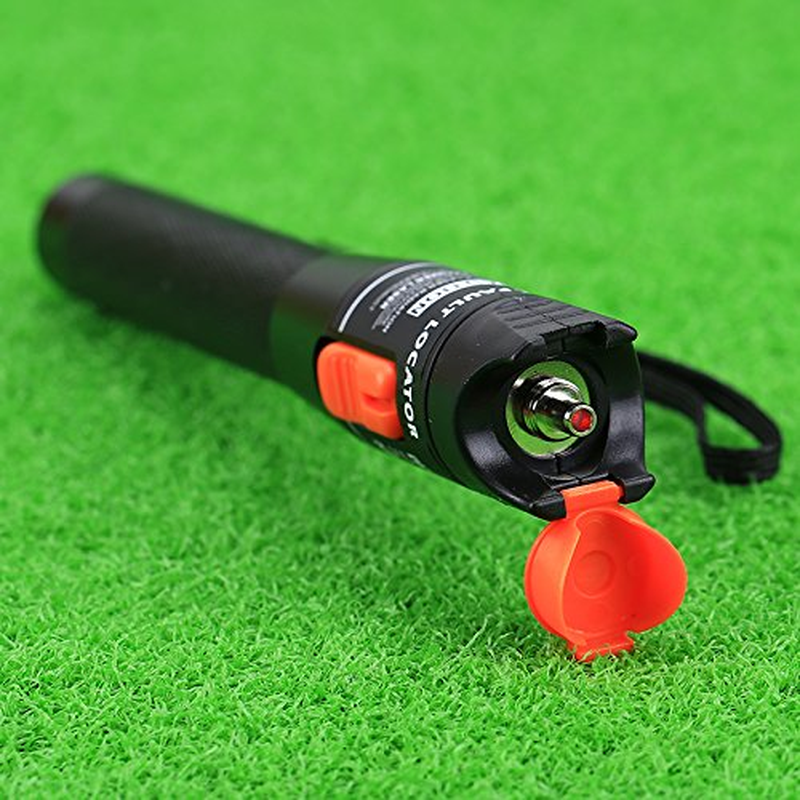 Cruiser 10Mw Aluminium Alloy Visual Fault Locator Fiber Optic Cable Tester/Vfl for FC,SC,ST & LC Adapter image number 1