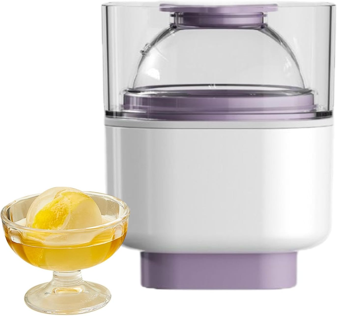 Ice Ball Mold - Handmade round Ice Hockey Machine - Bright Colors Kitchen Gadget for Bars, Work Area, Drink Shops, Picnic, Home, Parties