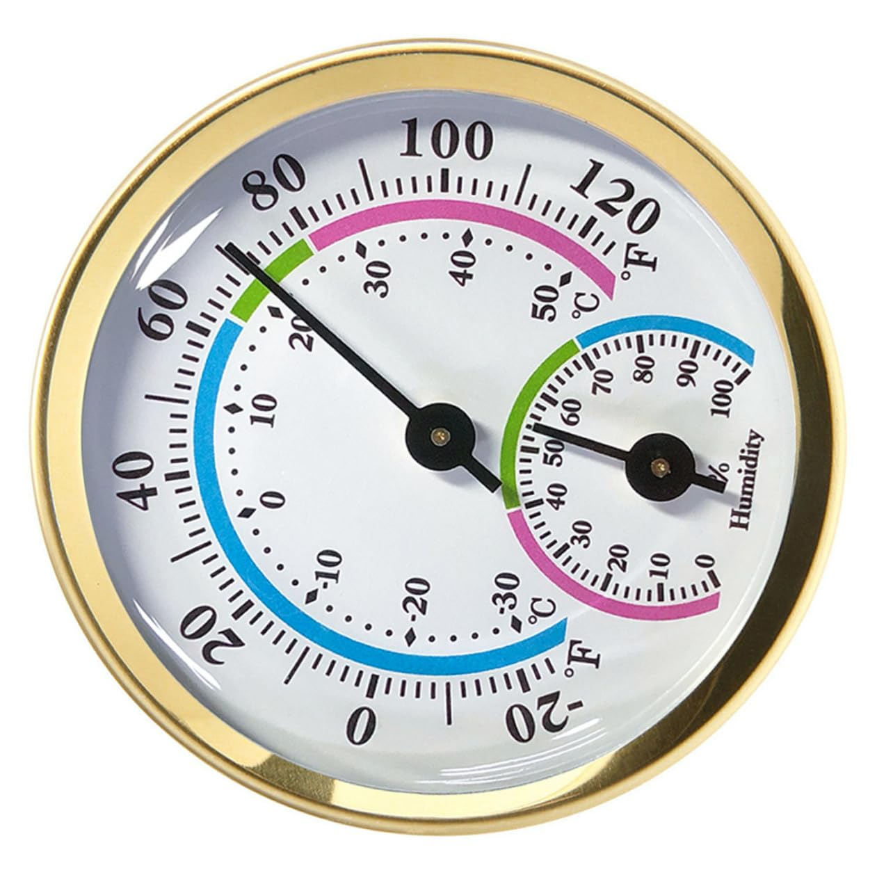 Gadpiparty Multifunctional Indoor Outdoor Thermometer Hygrometer with Hanging Design Temperature Humidity Gauge for Sauna Garden Office Bedroom Greenhouse Use image number 2