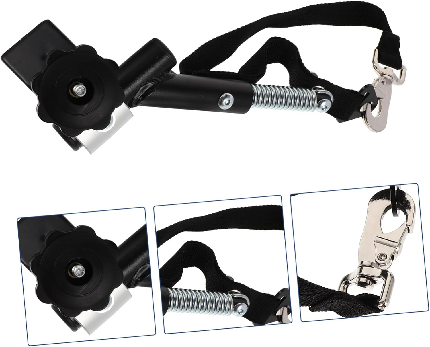 Anneome Heavy Duty Hitch Receiver Bike Trailer Hitch Adapter Coupler Lock for Bike image number 6