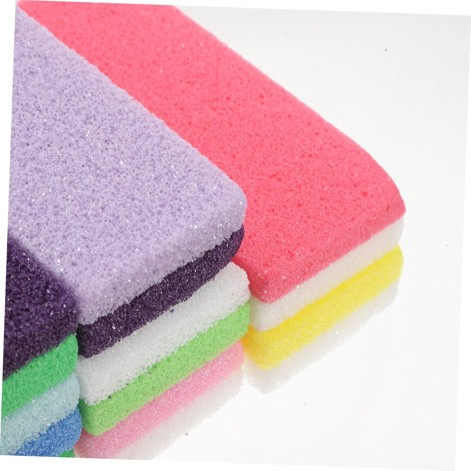 ARTSEWPLY 10Pcs Pumice Sponge for Feet Foot Callus Remover Dead Skin Scraper Pedicure Scrubber Exfoliation Tool for Dry Skin image number 3