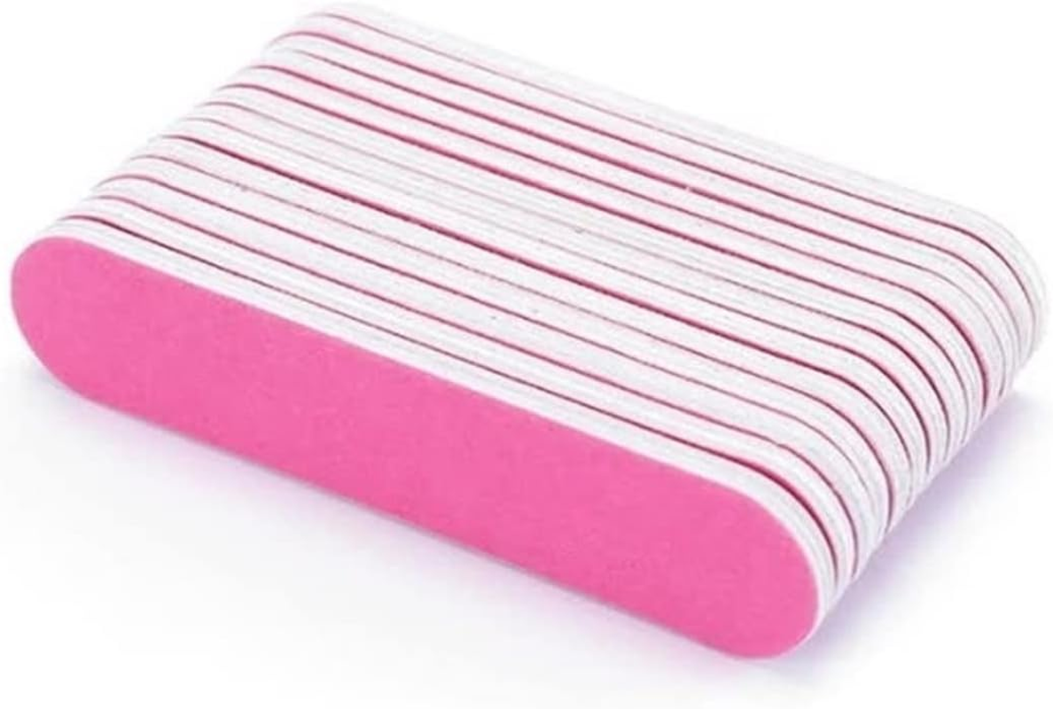 TRUSTTWO 20Pcs Mini Professional Nails Files Art Tools Sand Emery Board Sandpaper Double-Sided Nail Buffer the New