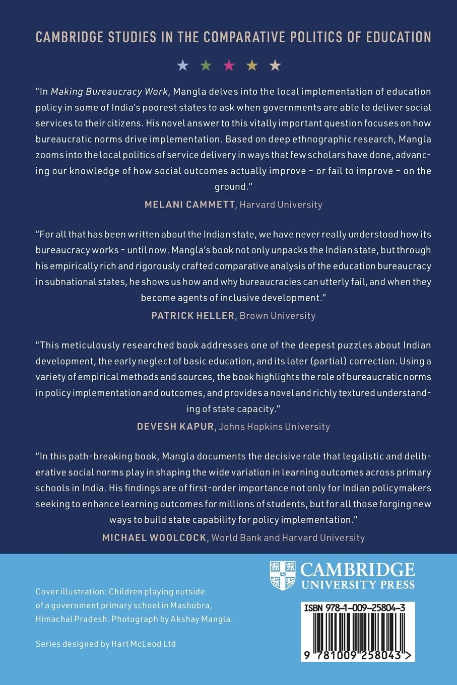 Making Bureaucracy Work: Norms, Education and Public Service Delivery in Rural India image number 1