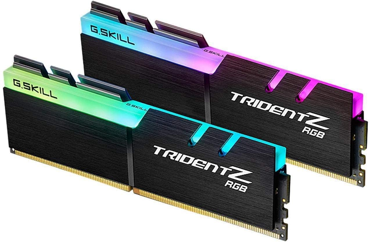 G.SKILL F4-3200C16D-16GTZRX Trident Z RGB DDR4 3200Mhz RAM, 16GB (2 X 8GB) image number 2