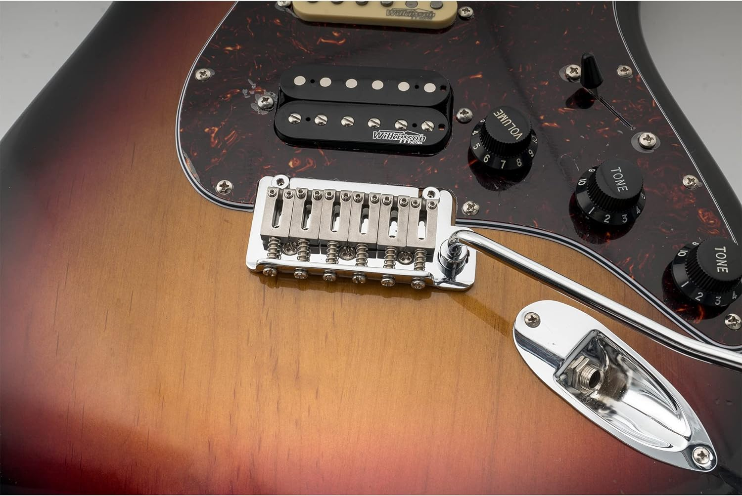 Musiclily Pro 10.5Mm Stainless Steel Modern Guitar Tremolo Bridge Saddles for Strat Tele Style Electric Guitar, Original Color (Set of 6) - Original Color image number 3