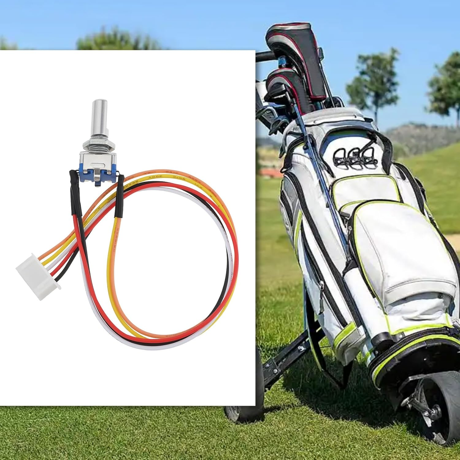 OTOTEC 1Pc Speed Control Switch on off Switch Rotary Encoder Speed Control Compatible with Motocaddy S1 S3 S5 S7 M1 M3 Golf Trolleys image number 6