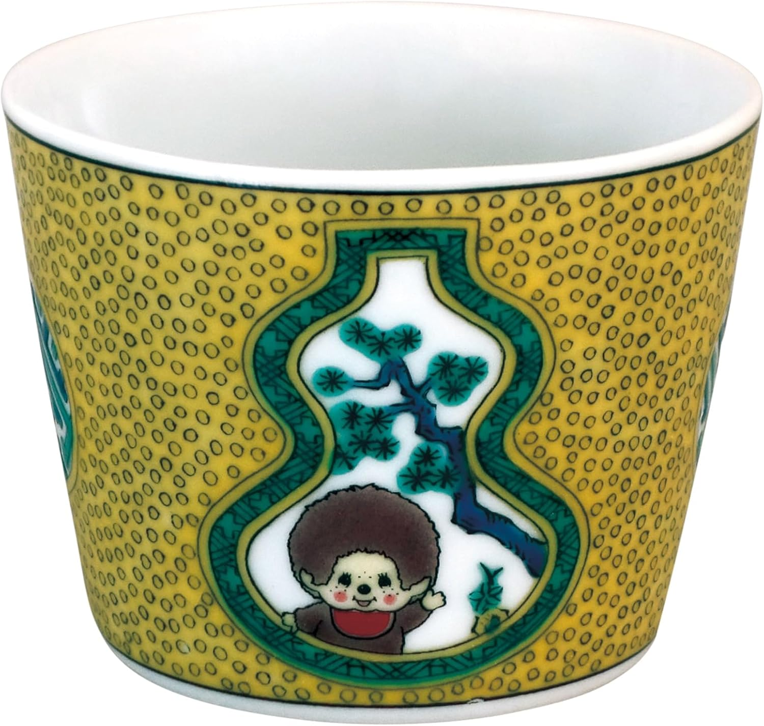 Monchhichi 712112 Kutani Ware Plate, Small Plate, Approx. 4.7 Inches (12 Cm) in Diameter, Shosan-Style Colored Gold Orchid Hand, Tableware, Goods, Miscellaneous Goods, Made in Japan