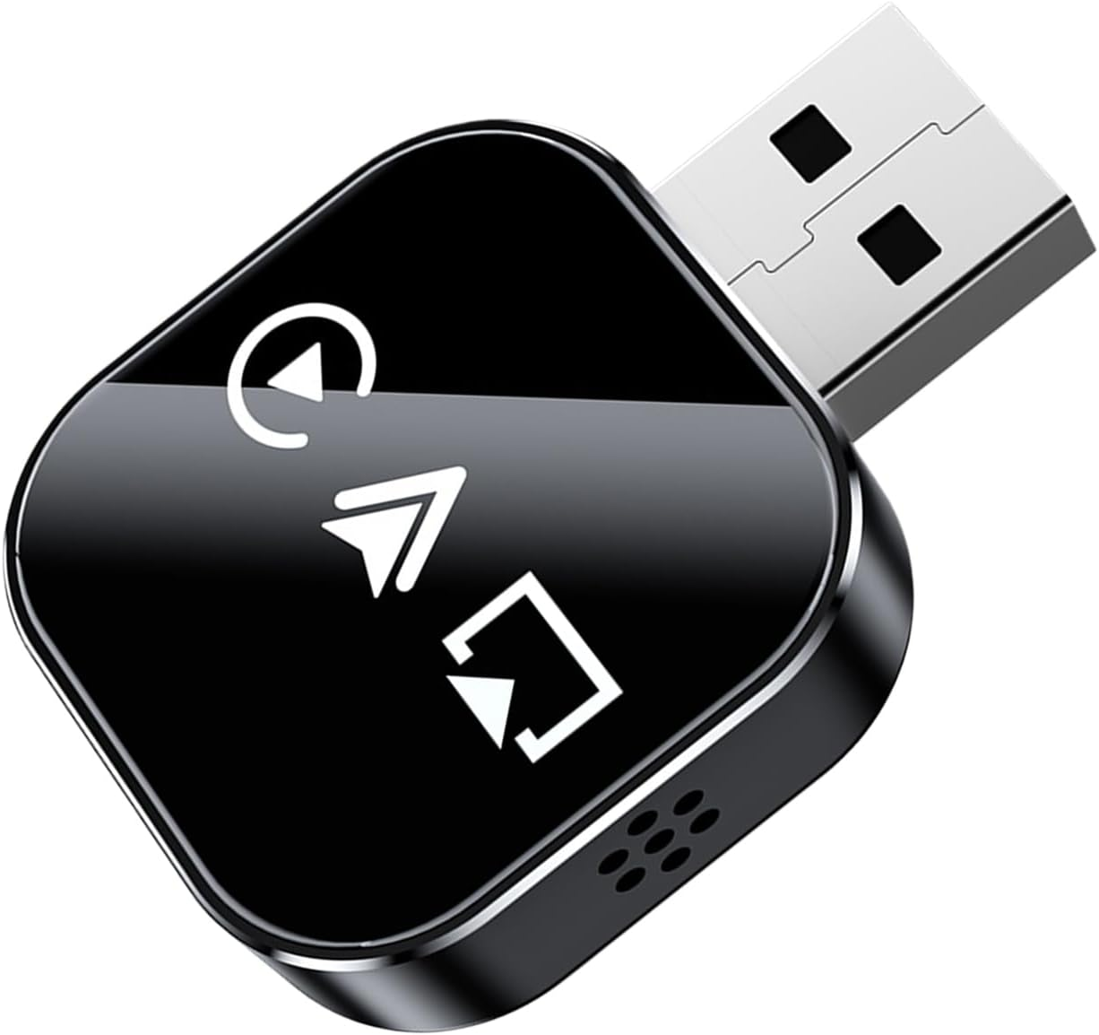 Car Display Converter - Plug and Play Converter | Wireless Mirror Phone to Car Screen Adapter | for Daily Commuting Long Distance Travel Highway Navigation Music Streaming Calling Parking Assistance