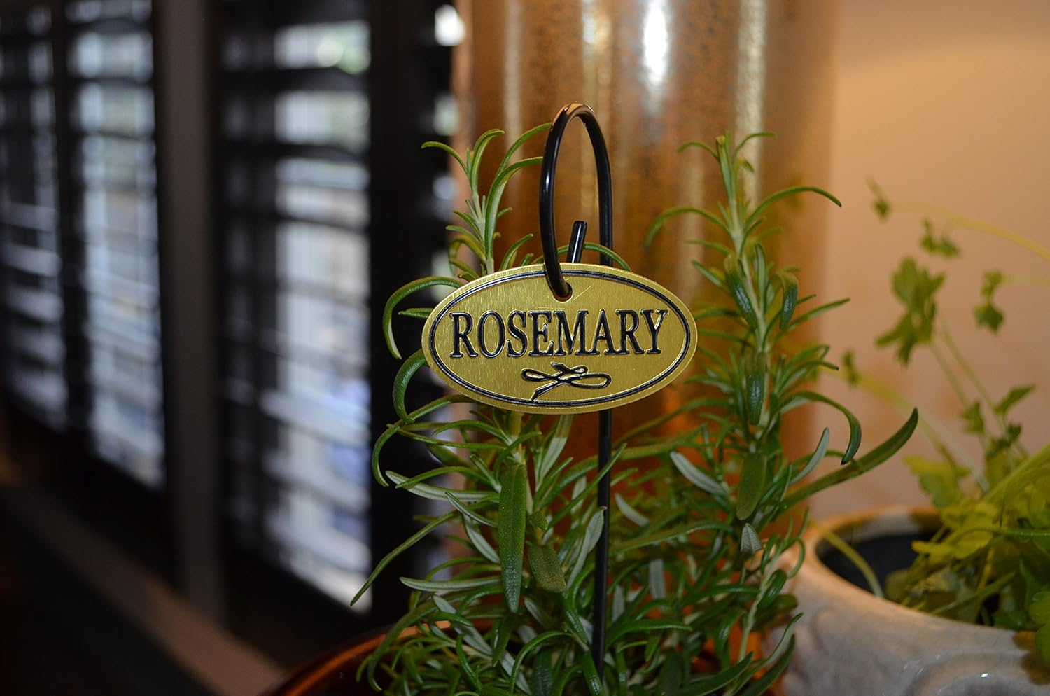 Bosmere H300 Brass Herb Tags with 10" Stakes (Set of 8) image number 3