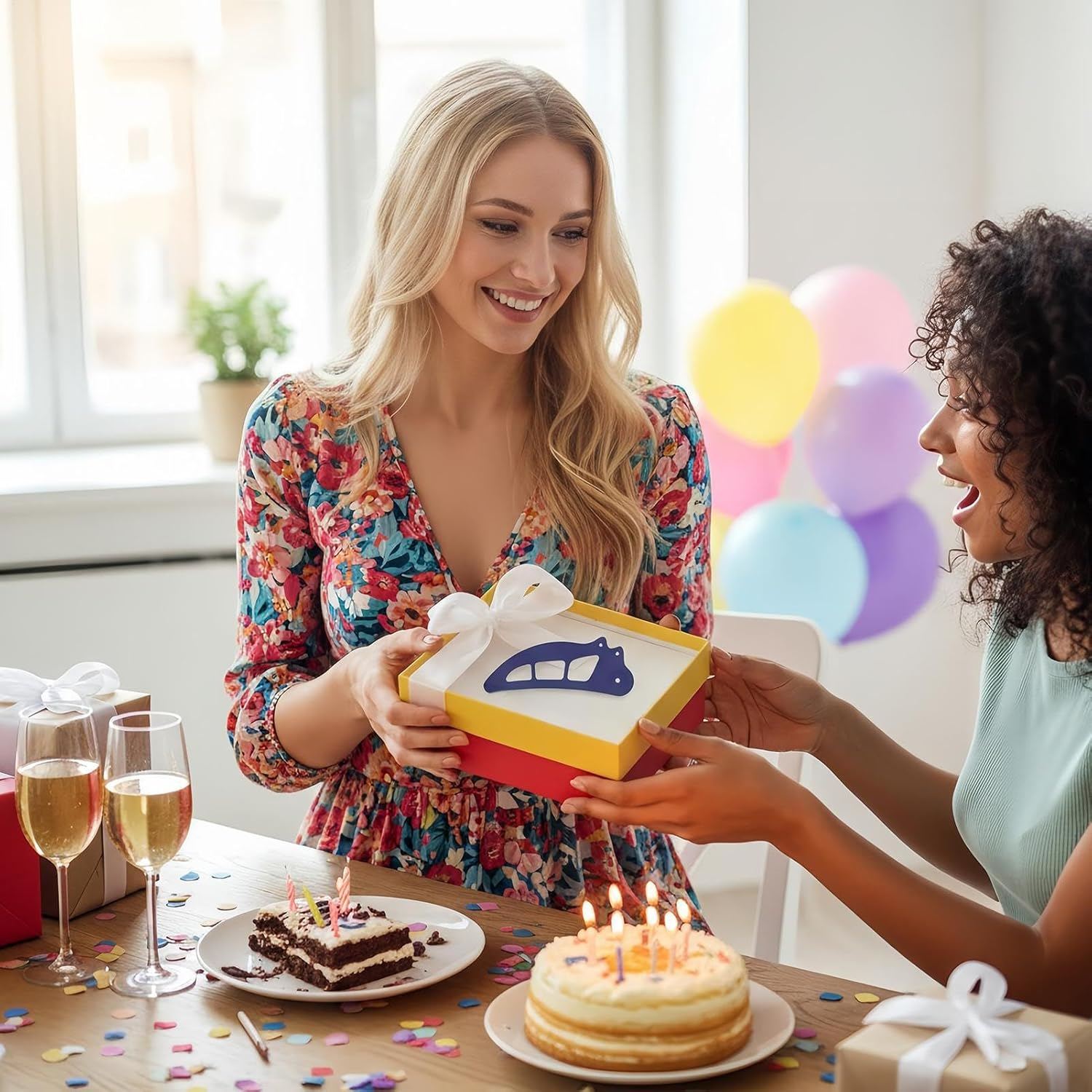 Eyeshadow Tool - Makeup Template - Silicone Quick Eyeshadow Guide Tool - for Women Girls Foundation Brushes Beginners Stylist - Blue image number 6