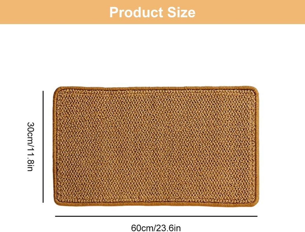 Cat Scratching Mat, Cat Scratching Boards, Scratching Pads for Cats, Prevent Your Cat from Scratching Your Sofa and Other Furniture for Sofas, Doors, Beds, Tables, Walls, 30 X 60 Cm image number 6