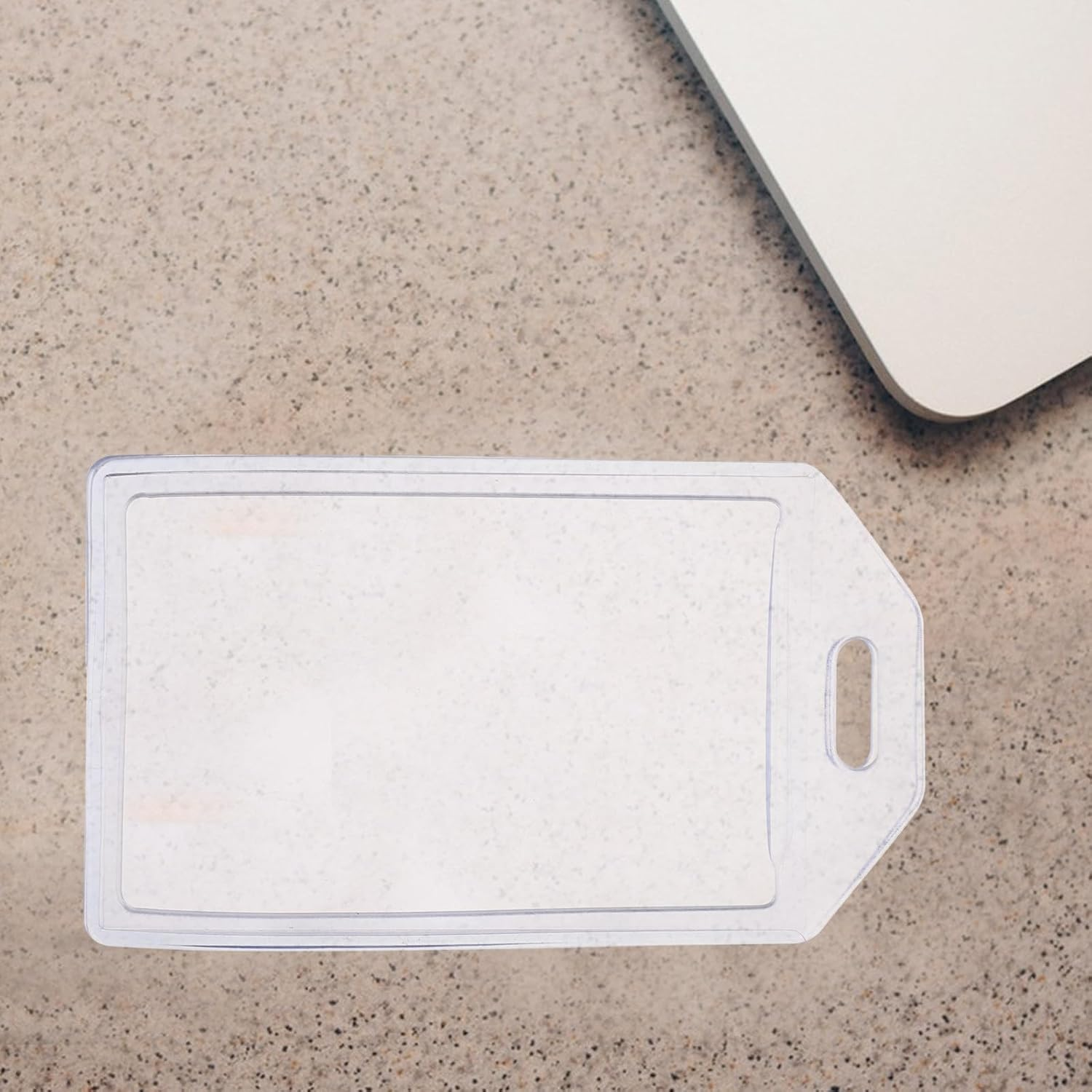 VINTORKY 10 Pcs Transparent PVC Card Holders Suitcase Name Tags Luggage Labels for Travel Work Badges School Bags Backpack Protection image number 2