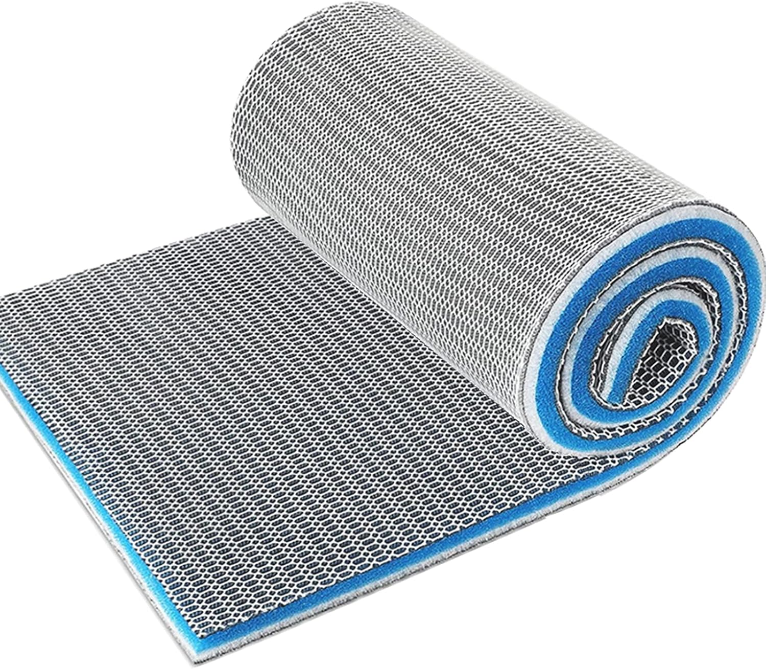 Acbbmns 8D Aquarium Filter Cotton, 1-Pack 40 X 120 X 2Cm Fish Tank Filter Cotton 8-Layer High Density Aquarium Biochemical Filter Sponge Super Filter Effect image number 5