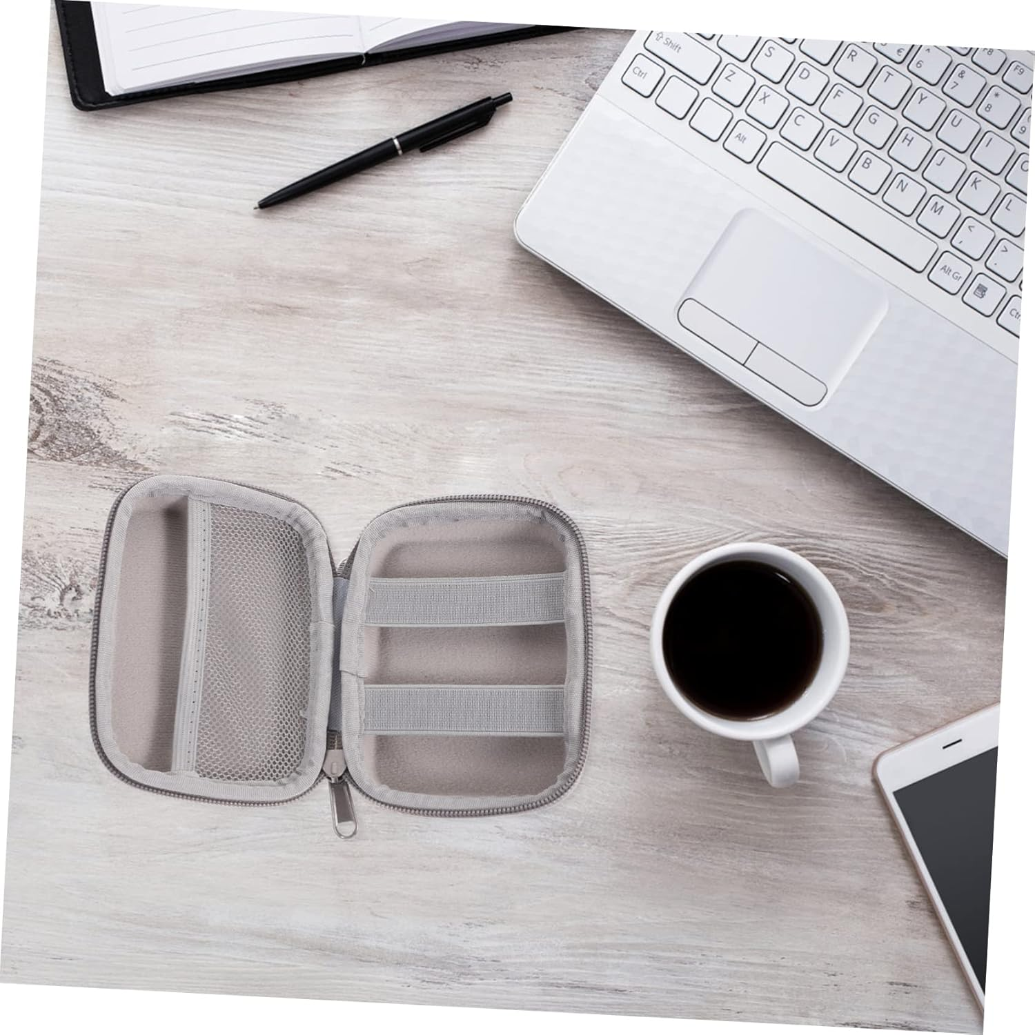 MERRYHAPY Cable Digital Packing Bag Key Organiser Electronic Organizer Pouch for Travel image number 1