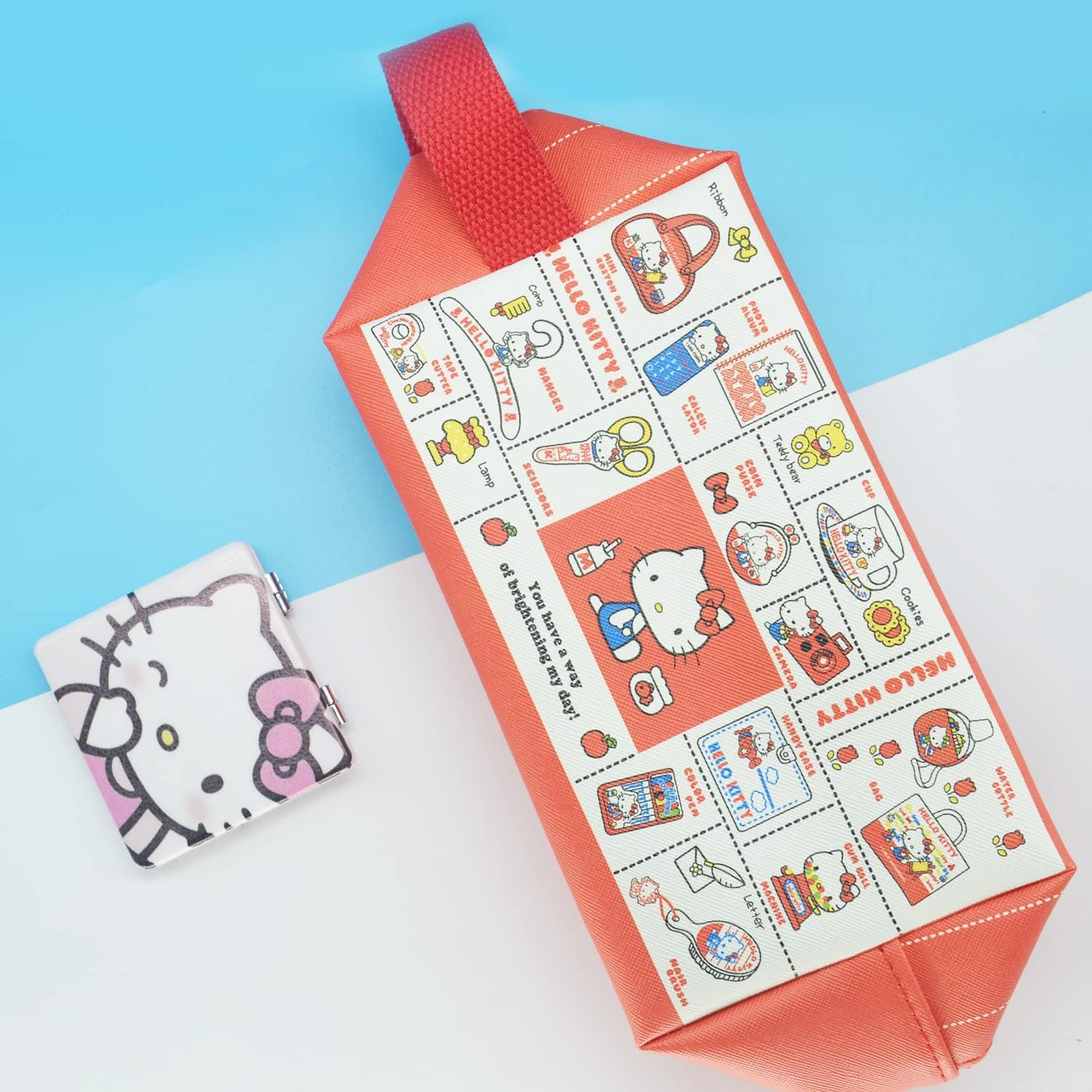 Rondlaho Cosmetic Bag with Mirror, KT image number 5