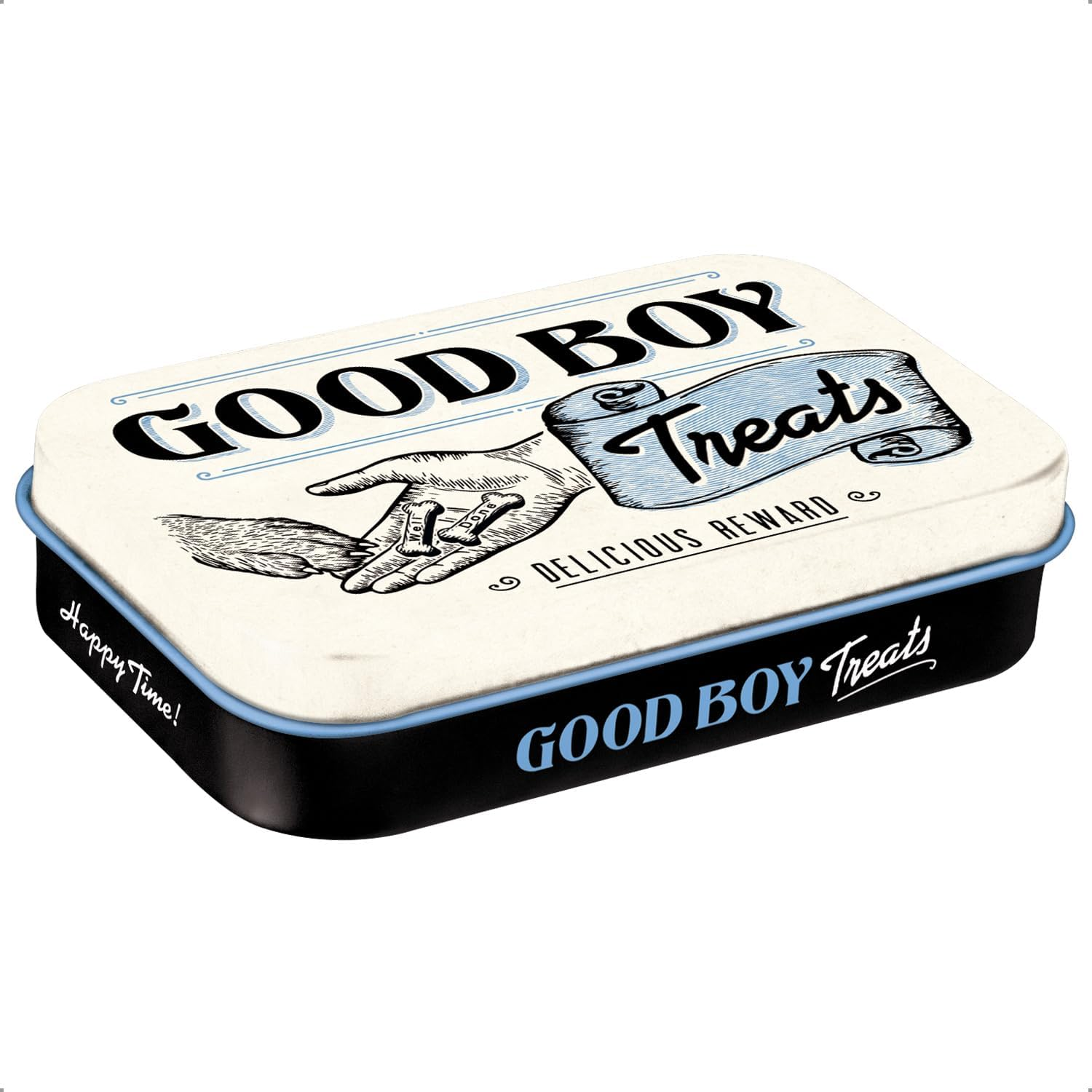 Nostalgic-Art Retro Good Boy Treats - Gift Idea for Dog Owners, Dog Treat Tin, Vintage Design, 6 X 9.5 X 2 Cm image number 5