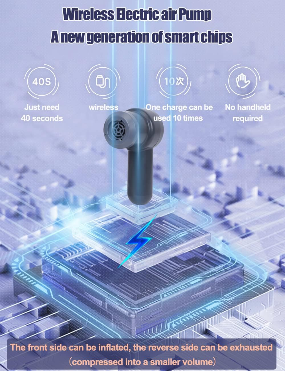 Inflatable Adult Bathtub, Freestanding Inflatable Bathtub with Wireless Electric Air Pump, 4 Layer Hot Tub Spa Bucket Inflatable Bath Tub, 160Cm Shower Stall,Freestanding Collapsible(Orange) image number 5