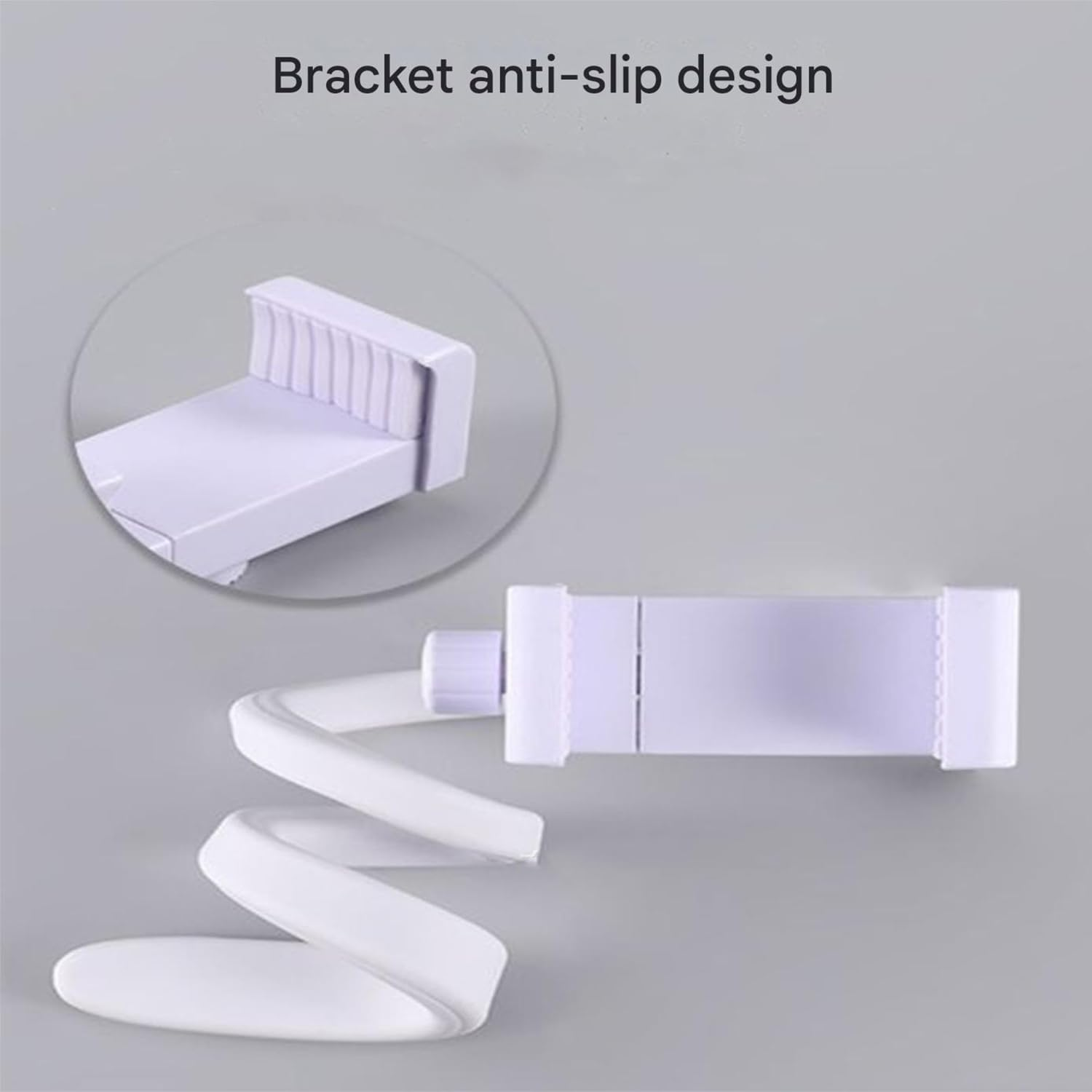 Roczential Universal Baby Monitor Mount, Portable & Travel-Friendly Holder for Infant Optics DXR-8, Arlo, Vtech, Motorola, ANMEATE, Sturdy Safe Adjustable Stand with Perfect Viewing Angle image number 5