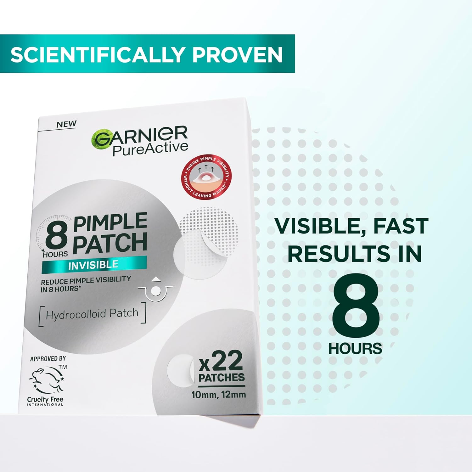 Garnier Pure Active 8Hr Pimple Patch 22Pk