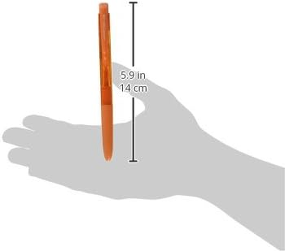 Uni Ball Signo Knock Ballpoint Pen RT1 0.38Mm Color, Orange (UMN15538.4) - Blue image number 6