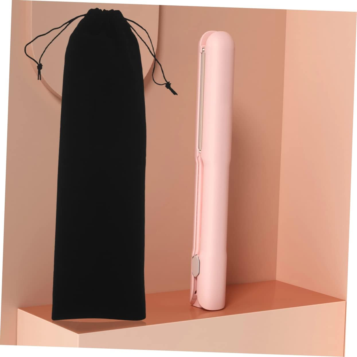 Curling Iron Storage Bag 5Pcs 12X44Cm Drawstring Hair Curler Pouch Portable Organizer for Travel Women&rsquo;S Hair Dryer Bag image number 6