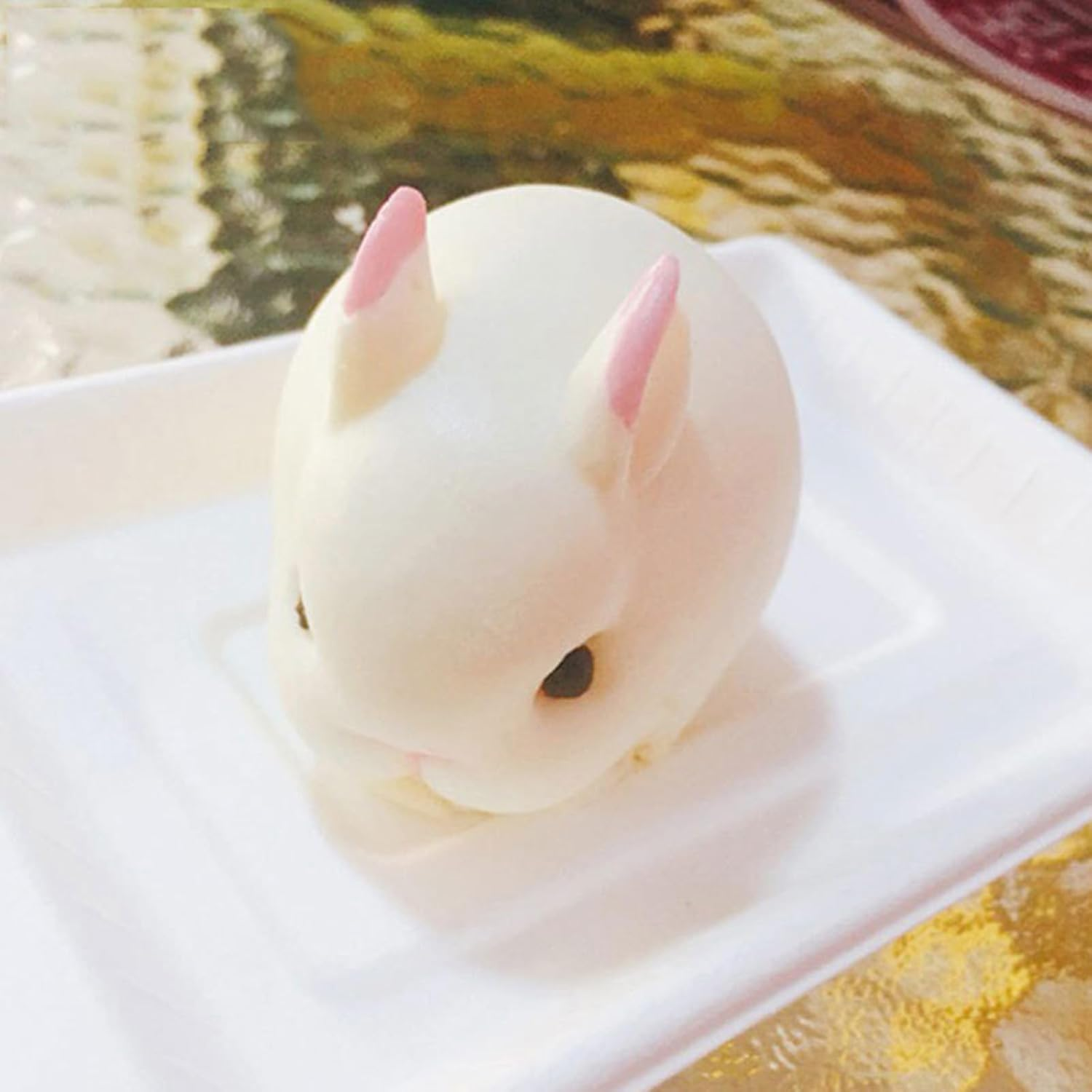 3D Easter Bunny Silicone Molds Rabbit Chocolate Mold - Mousse Cake Mold French Dessert Baking Pan Cupcake Pastry Jelly Ice Cream Candy Butter Fondant Pan DIY Shape Decorating Bakeware Trays Plaster image number 5