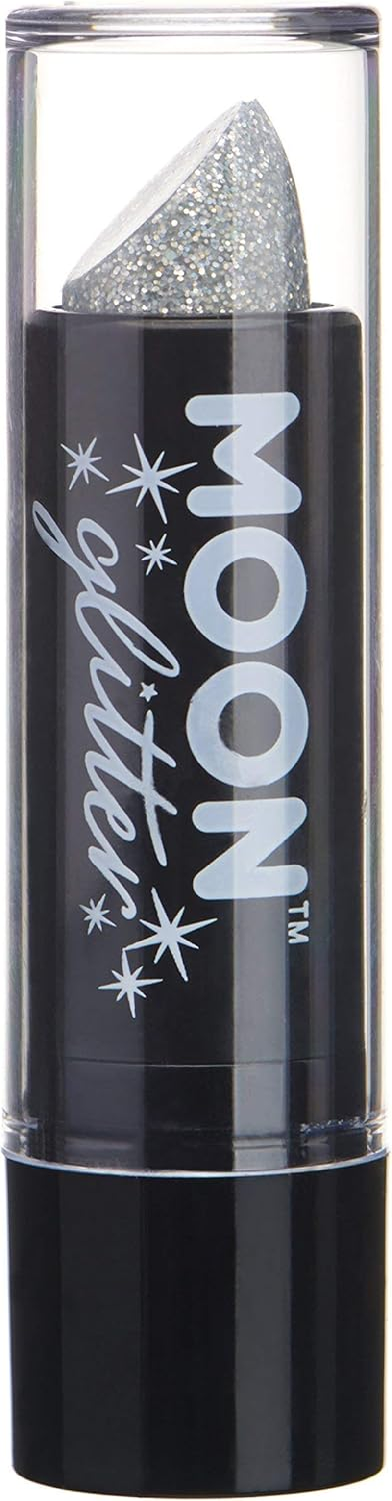 Holographic Glitter Lipstick by Moon Glitter - 5G - Silver - Blue image number 6