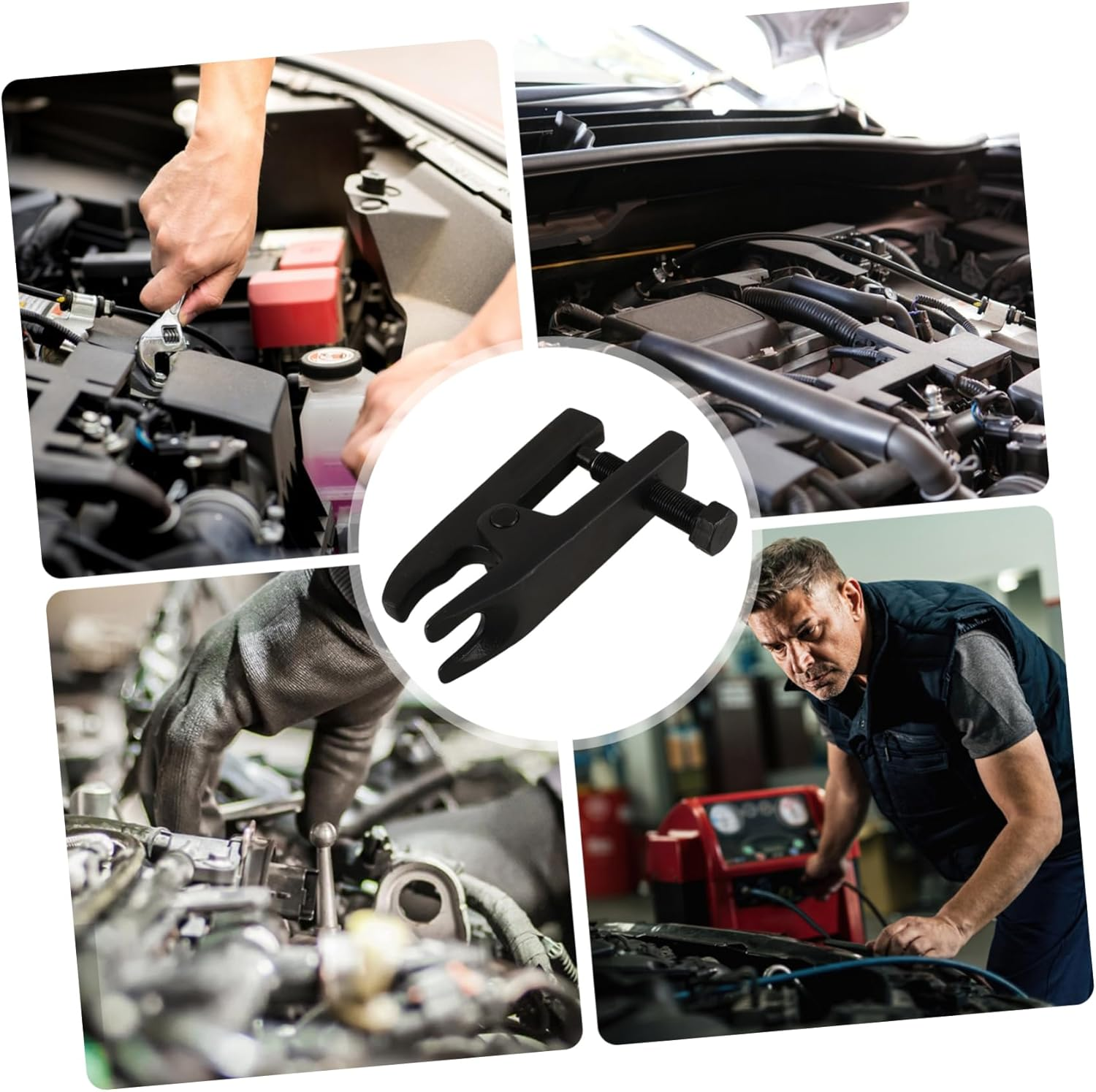 SWOOMEY Heavy Duty Ball Head Extractor Automotive Steering System Tool Car Accessories image number 4