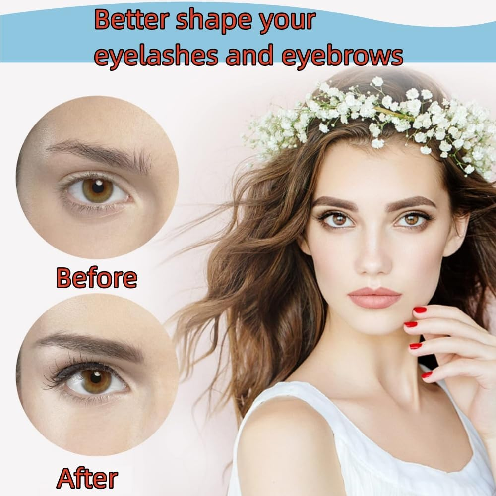 HIDOSNG 100 Pcs Micro Eyebrow Brush with Cap, Brush Eyelash Brow Brush Removing Lash Filler, Eyebrow Spoolie Lash Comb Lift Tools for Eyebrows and Eyelashes Extensions Brow Lamination(Black) image number 5