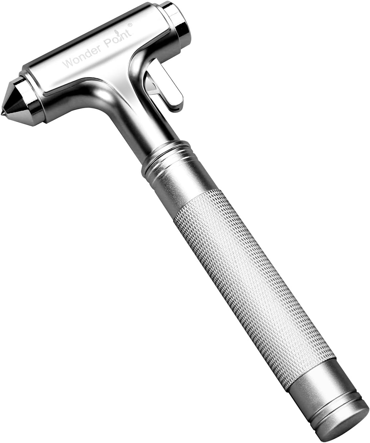 Car Safety Hammer - Emergecy Car Escape Tool, Metal Window Hammer, Glass Breaker with Seat Belt Cutter, Hard Aluminium Alloy Head Design