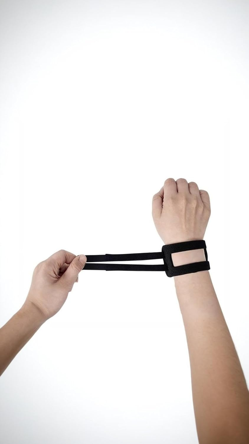 Honwor Adjustable Ultra Thin Wrist Brace for TFCC Tear & Pain Relief &ndash; Ideal for TFCC Injuries, Weight Bearing Strain, Exercise &ndash; One Size Fits All image number 2