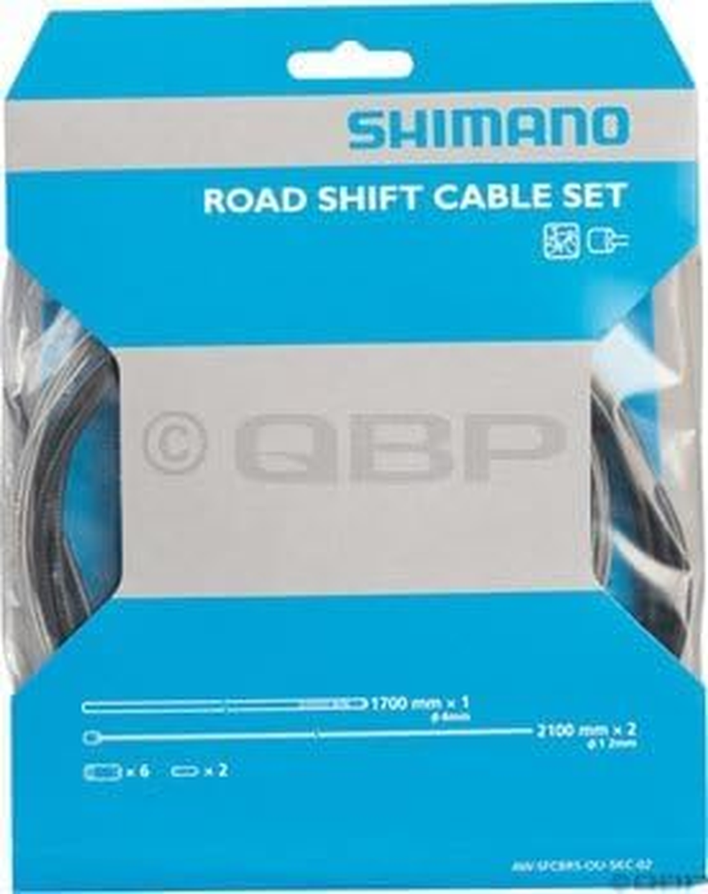 Shimano Road Gear Cable Set, Steel image number 1