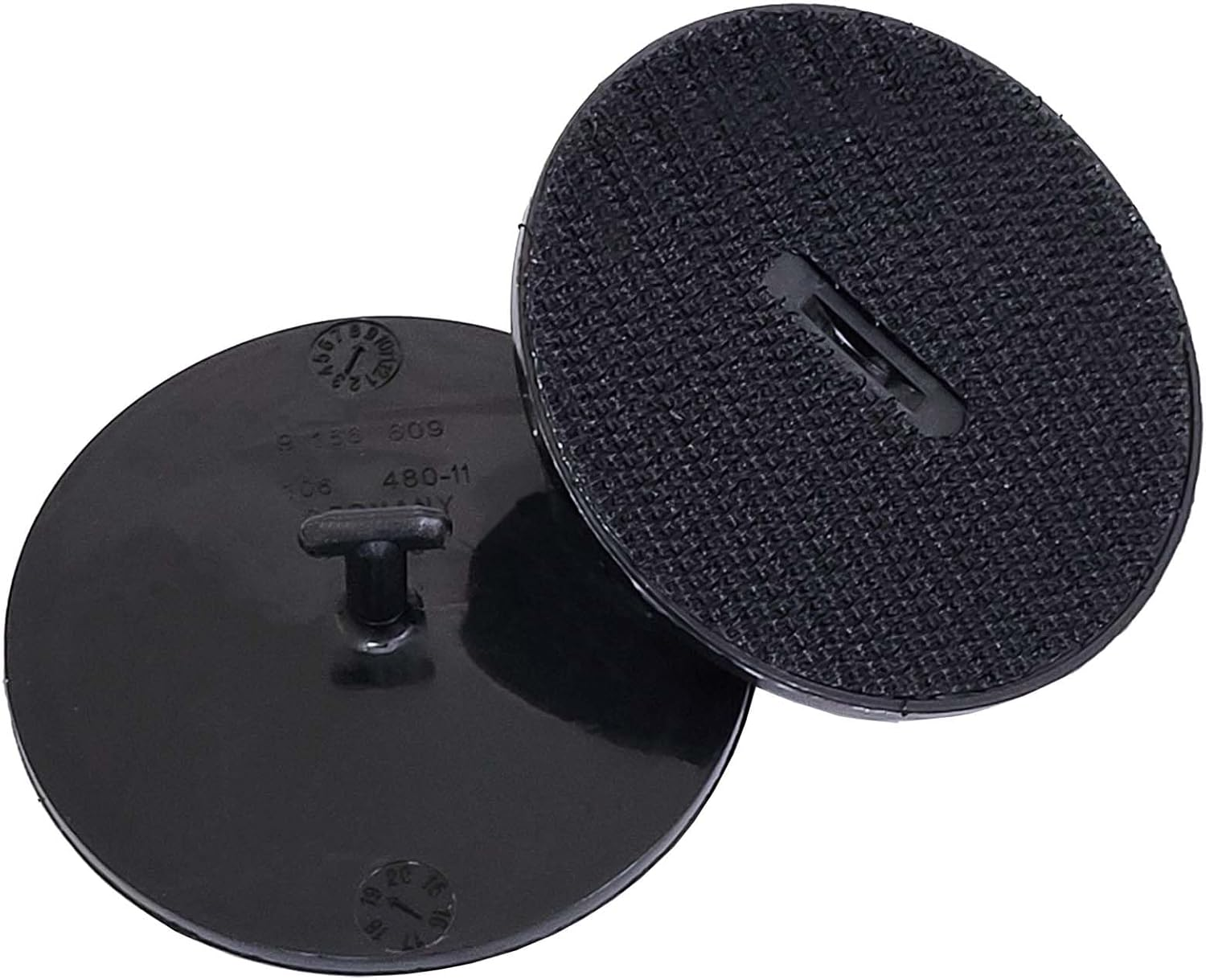 8X Car Floor Mat Clips Carpet Hook Loop Holder Mounting Pad Fix Fasteners Floor Twist Lock T Shape OEM 07149166609 image number 1