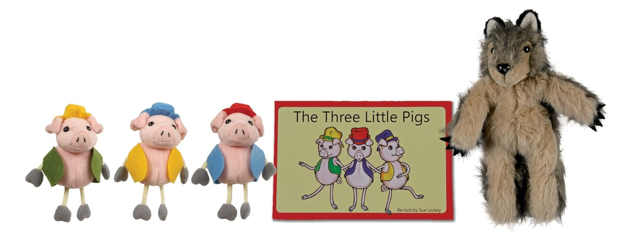 Three Little Pigs & Wolf image number 1