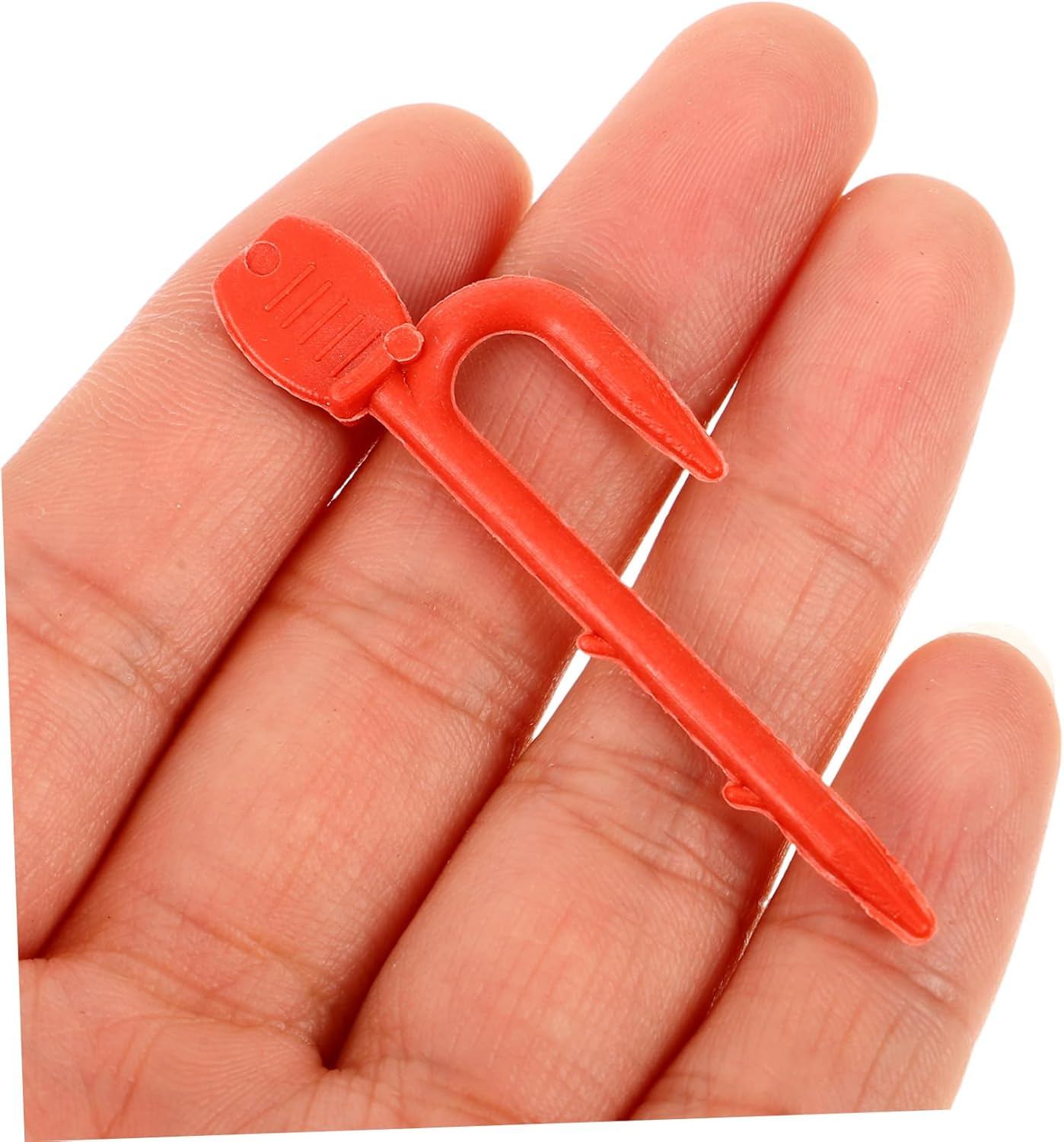CIMAXIC 1Bag Stolon Fastening Clip Gardening Vine Clip Plant Fixing Supply Strawberry Seedling Fork Fastening Vines Clamp Gardening Plant Fixing image number 1