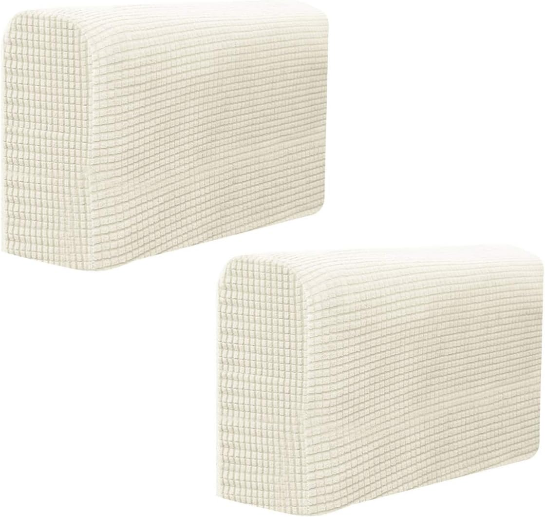 BESPORTBLE 2Pcs Chair Covers for Living Arm Covers for Chairs and Sofas Oversized Armrest Covers Elastic Cover for Sofa Armchair Sofa Armrest Protector Recliner Cover Furniture Office Chair