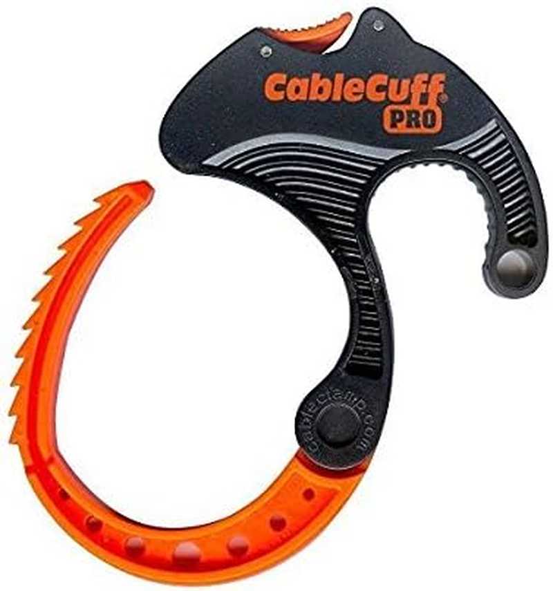 Cable Cuff Pro (4 Pack: 4X Medium 2 Inch Diameter) Adjustable Reusable Cable Tie Replacements for Extension Cords or Electronics image number 2