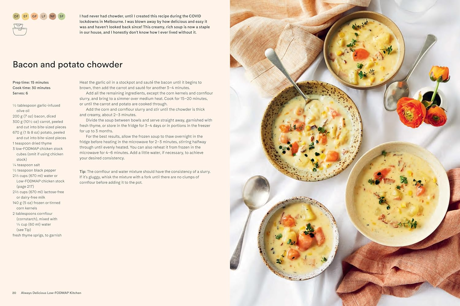 Always Delicious Low-Fodmap Kitchen: Stress-Free Lunches and Dinners to Manage Food Intolerances and Ibs image number 1