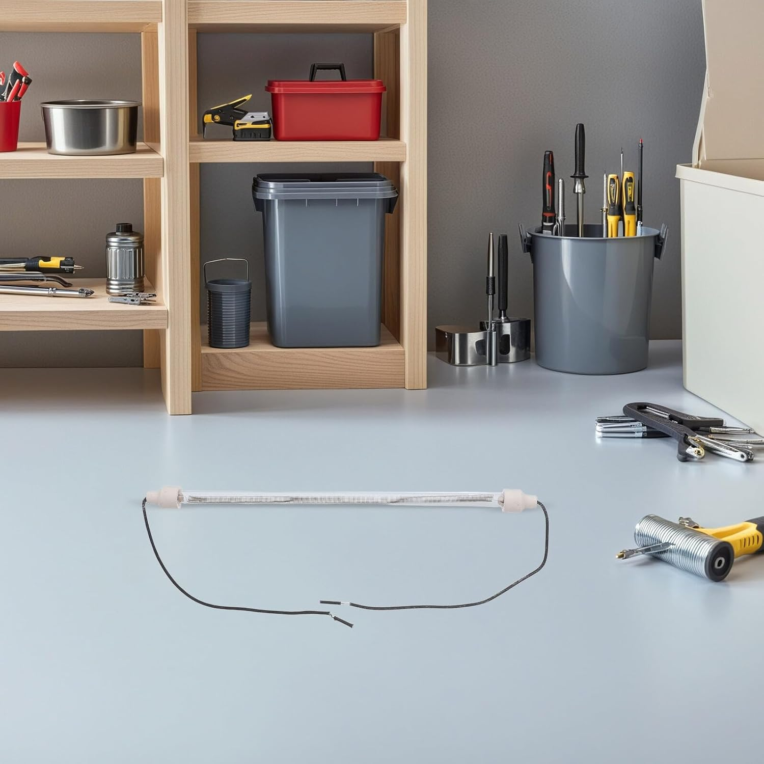 4Pcs Heating Tube Accessories Heat-Resistant Lamp Tubes for Chicken Coop and Baking Oven Replacement Parts Easy Installation Poultry Warming and Oven Heater Use image number 5