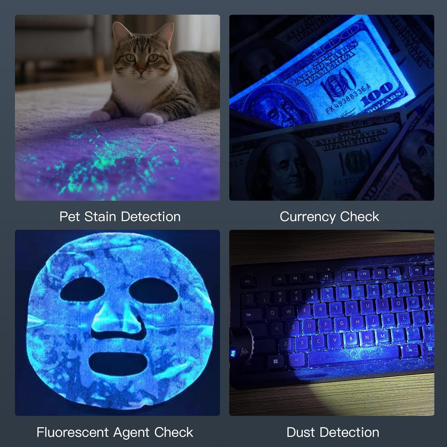 Sofirn SR23 Torch USB C Rechargeable, 3300 Lumens Bright LED Flashlight with UV Light, High Lumens Portable Handheld Dual Sources Pocket Light for Outdoor, Checking, Working, Emergency image number 1