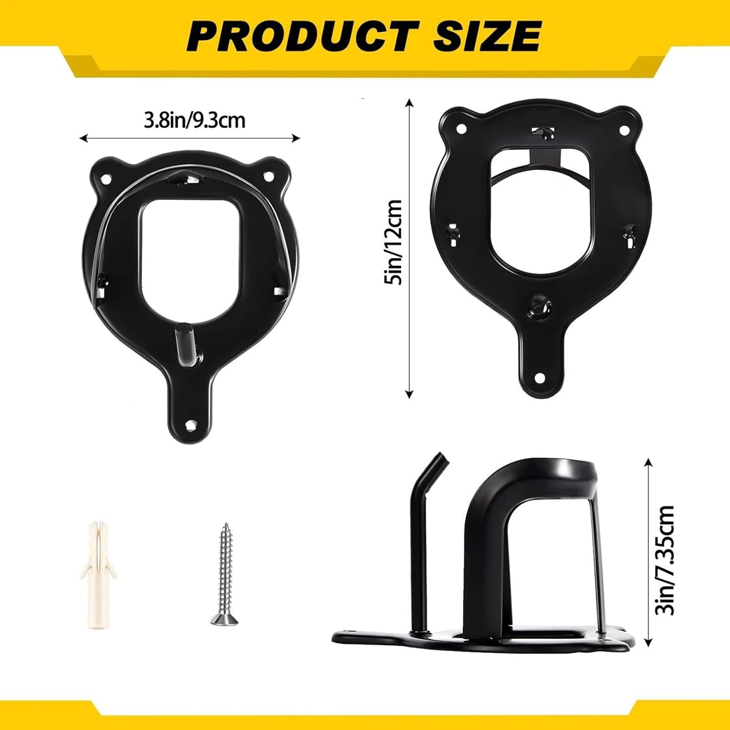 Horse Bridle Rack, Stable Halter Holder Hooks, Portable Horse Bridle Hooks, Tack Storage Rack, Harness Storage for Garage, Horse Tack Organizer, Metal Bridle Storage Hooks, Gear Wall Rack image number 3