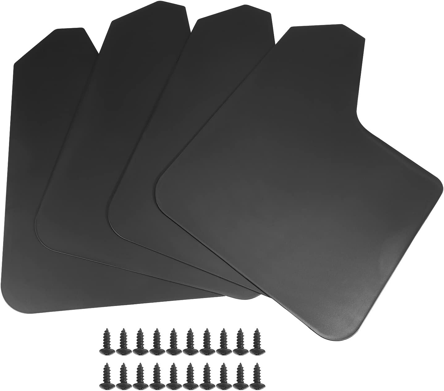 4Pcs Universal Mud Flaps for Car Pickup Van Truck Mudflaps Mudguards Splash Guards with Screw