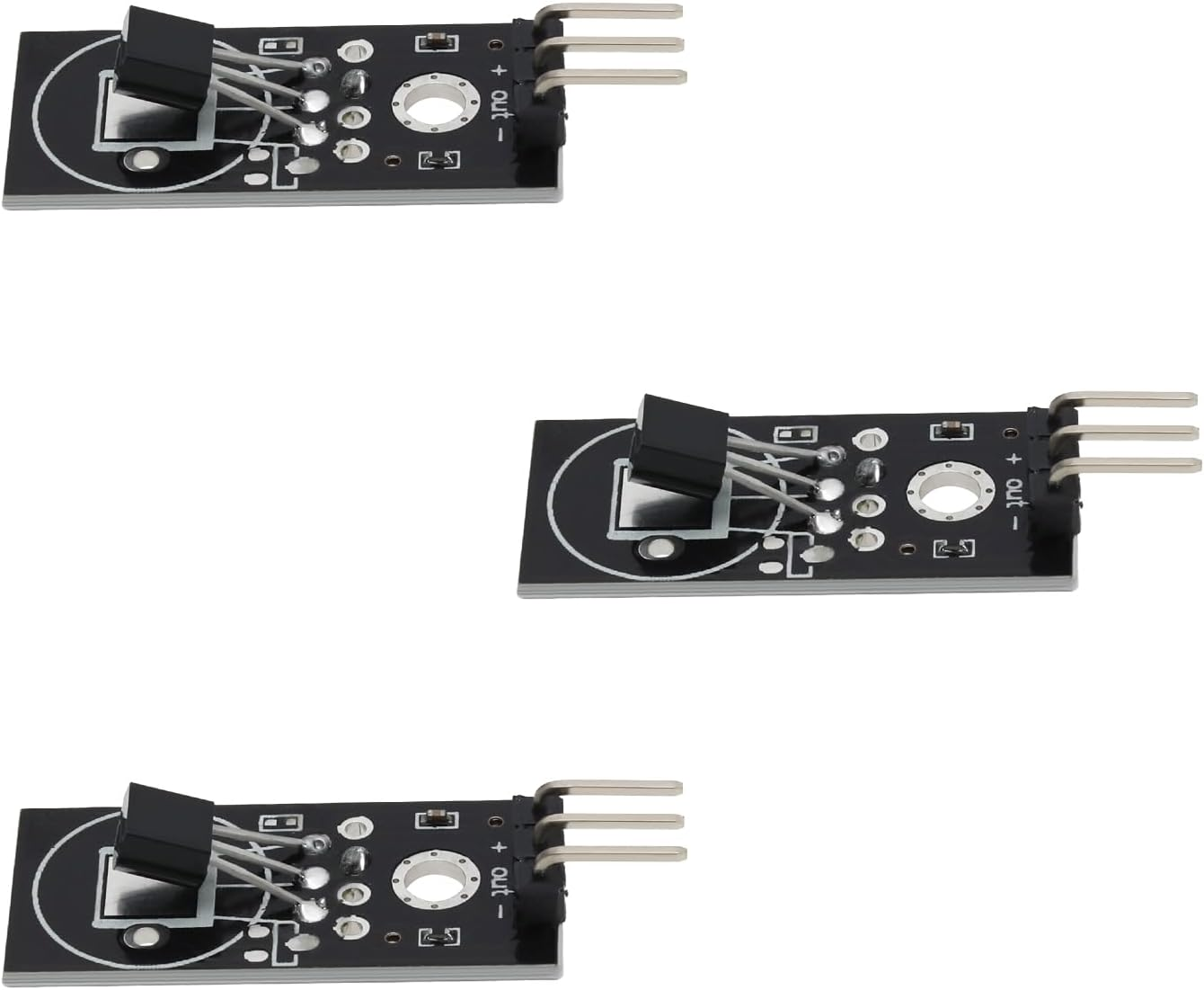 Emagtech 5Pcs DS18B20 Module Digital Temperature Sensor with Connecting Wire DC 5V Compatible with A/Rduino Compatible with Raspberry Pi Digital Module image number 3