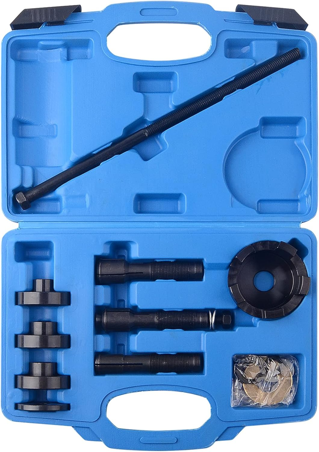 DAYUAN 11 Pcs Wheel Bearing Puller Kit for 0.75" 1" 25Mm Bearings, Wheel Bearing Remover and Installer Tool Set Compatible with Harley Davidson image number 1