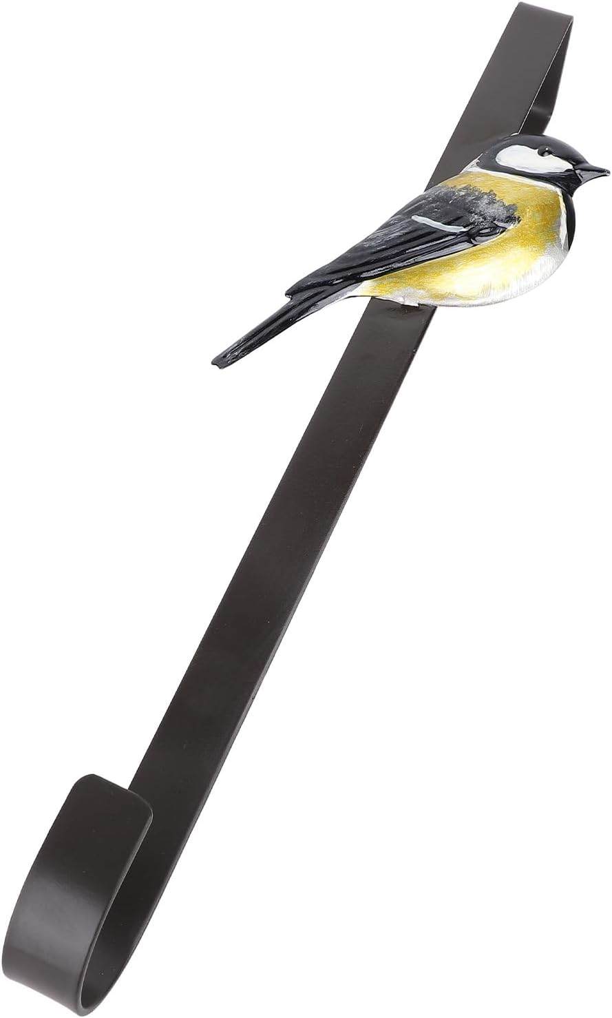 Wrought Iron Bird Shape Vintage Farmhouse Front Door Hanger Hook for Towels and Keys image number 2