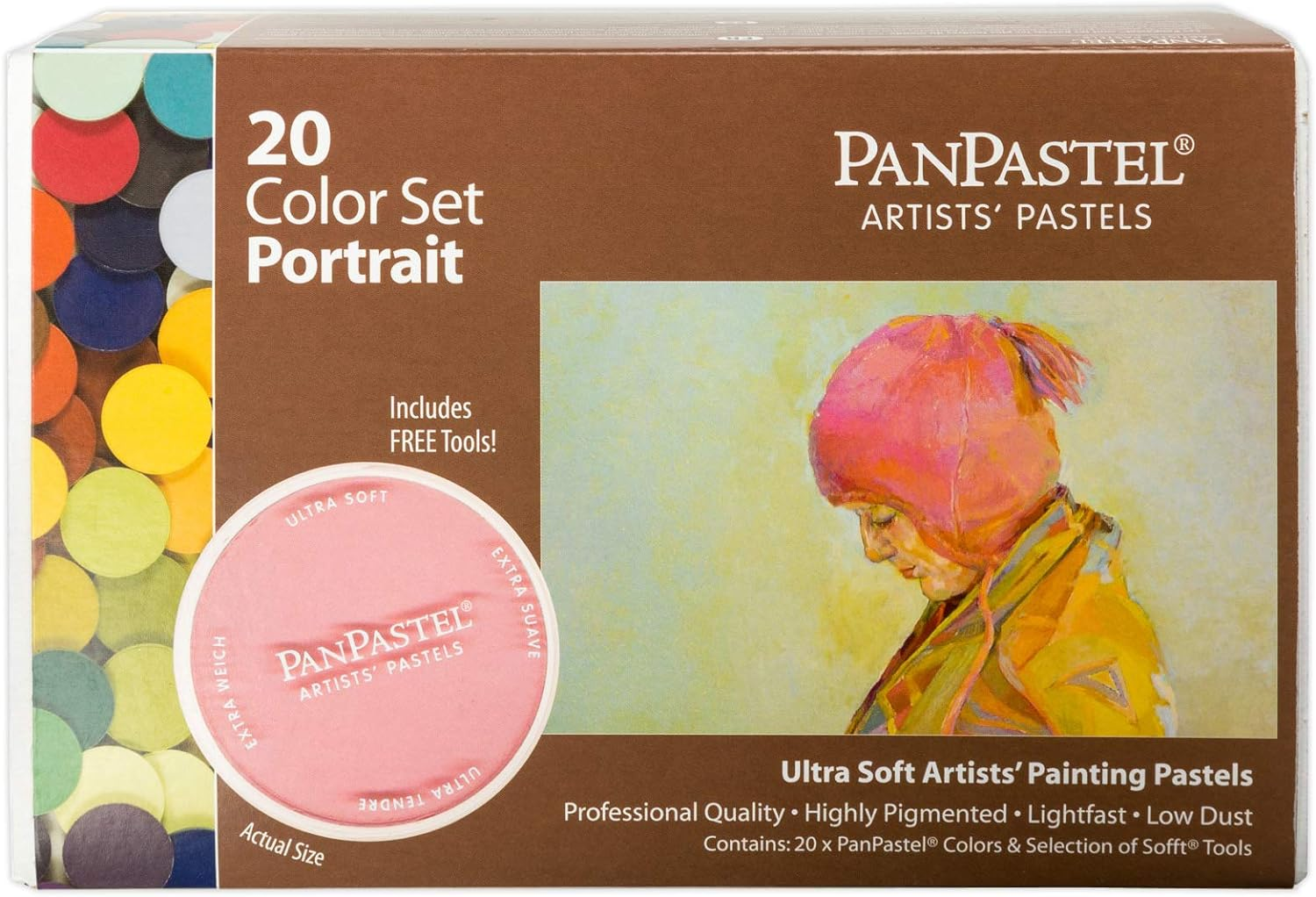 Panpastel 30203 Portrait, Set of 20