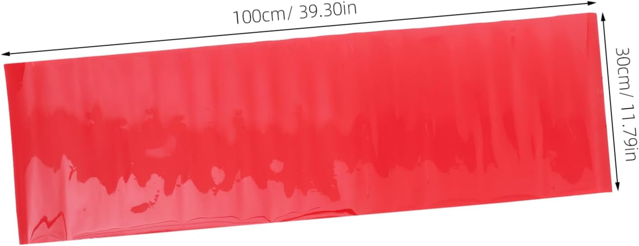 STOBOK Sunset Atmosphere Light Film Red Gel Light Filter for Photo Correction Lighting Film Correction Gel Sheets